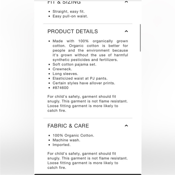 NWT Gap kids Easter bunny pajama set, unisex - Picture 3 of 4